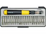 Vorel t&auml;psete kruvikeerajate otsikute komplekt 64370, 21 tk, PH, PZ, Torx, magnetiseeritud, CrV