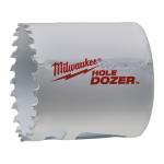 HOLE DOZER&trade; DIVMETĀLA GREDZENZĀĢI, HOLE DOZER HOLESAW - 48 MM - 1 PC, 49560112 MILWAUKEE