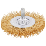 Diskveida birste, misiņa sari, &Oslash;75mm x 10mm, 1.gb STA36007-XJ Stanley