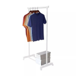 Deluxe riidehoidja valge 88x43x98-175cm valge 128545003 ORDINETT