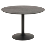 Ēdamgalds IBIZA D110xH74cm, melns AC20291 ACTONA