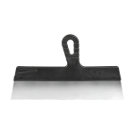 Nerūsējo&scaron;ā tērauda &scaron;pakteļlāpstiņa 350mm, elastīga asmens, plastmasas rokturis, AW27408, AWTOOLS