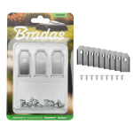 Asmens robota zāles pļāvējam Husqvarna/Gardena, BRADAS, LM-RHG09NB, 9 gab. asmeņi, 35x18x0.75 mm, izturīgi un asie