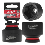 Impact socket Tvardy T00212-42 3/4" 6PT 42mm CR-MO