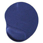 Gembird geelpadi MP-GEL-B 240x220 mm, 4 mm paksus, sinine, libisemisvastane alus, randme tugi