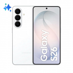 Samsung mobiiltelefon Galaxy S26/SM-S942B, 12 GB RAM, 512 GB, 50 MP, Dual SIM, Android 16.0, valge