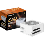 Gigabyte PSU GP-UD1000GM PG5 ICE 1000W, 100-240V, 50/60Hz, 80 PLUS Gold, 1 ventilaator, t&auml;ielikult modulaarne
