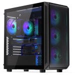 Case|ENDORFY|Arx 700 ARGB|MidiTower|Case product features Transparent panel|Not included|ATX|MicroATX|MiniITX|Colour Black|EY2A013