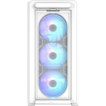 Asus arvukorpus A23 PLUS TG/ARGB WHITE, 450 mm s&uuml;gavus, 220 mm laius, 479 mm k&otilde;rgus, 3x 120 mm esif&auml;nnid, 1x 120 mm tagaf&auml;nn