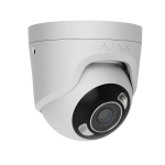 Ajax TurretCam HL IP kuppelkaamera videovalveks 8MP 2.8mm IR 50m PoE AI 126265.197.WH1 valge
