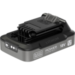 Black Decker T&ouml;&ouml;riista aku BDL2018S-XJ, 18 V, 2 Ah, Li-ion, laadimisindikaator, vastupidav korpus