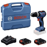 Bosch L&ouml;&ouml;ktrell GSB18V-52, 06019S0123, 25/52/70 Nm, 500-1900 p/min, 18 V, 2.0 Ah, Ilma v&otilde;tmeta