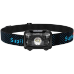 Superfire Pealamp HL06, 500lm, micro USB, 1200mAh, IP44, 5 valgusrežiimi, 130m valgusulatus