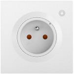 Sonoff WiFi nutikas seinakontakt WS01TPE-E, 4000 W, 16 A, 100&ndash;250 V, 2.4 GHz Wi-Fi, 86 &times; 86 &times; 42.5 mm, PC korpus