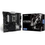 Biostar B760MXC PRO emaplaat, 244mm, 244mm, 4xDIMM, DDR5-SDRAM, 1xDVI, 1xHDMI, 3xUSB 2.0, 1xUSB 3.2, 1xRJ-45, 7.1 kanalit