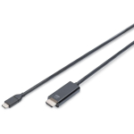 Digitus USB-C 3.2 Gen2 adapter, AK-300330-050-S, 5m, 4K@60Hz, digitaalne stereo heli, 18Gbit/s