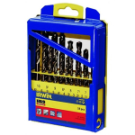 Irwin Puurimisseade 10502569, 1-10mm, 19 tk, HSS Cobalt, metallkorpus, sobib metalli puurimiseks
