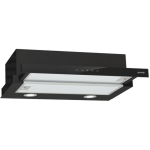 Gorenje &Otilde;hupuhasti TH64E4BG 735445, 60cm, 7.1kg, 1 mootor, 3 kiirus, 450m3/h, 59-71dB, LED valgustus, 2 lambid