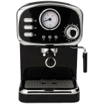 Gastroback Espressomasin 42615, 1100 W, 1,25 L, 15 bar, Must, Roostevaba Teras, CE, T&auml;iesti Automaatne