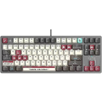 A4Tech Klaviatuur A4TKLA47736, USB kaabel, 50 miljonit klikki, RGB taustvalgus, mehaaniline, BLMS Red l&uuml;litid