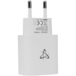 Sbox Laadija HC-693, 15W, USB-A 5/9/12V 3/2/1,5A, TYPE-C 5/9/12V 3/2,22/1,67A, valge, ABS/PC