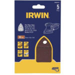 Irwin Kolmnurkne liivapaber IW8083412, 150mm, 100mm, 11 auku, 80 graniiti tollis