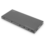 Digitus DS-55509, 4x2 HDMI maatriksl&uuml;liti, 4K/60Hz, 18 Gbps, HDCP 1.4/2.2, ARC, HDR10+, HLG, Dolby Vision, seinale kinnitatav