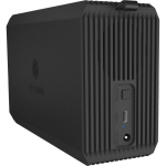 Raidsonic IB-RD3720-CU3, v&auml;line m&auml;lukorpus, 2x 2.5"/3.5", SATA, USB 3.2 Gen 2, RAID 1, 5 Gbit/s, 12V, alumiinium, must