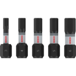 Bosch 2608521U59 Impact kruvikeeraja otsikute komplekt, H3, H4, H5(x2), H6, 25mm, 5 tk.