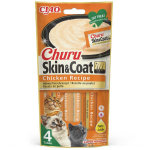 INABA Churu Skin&Coat Chicken kassimaius, 4x14g, EU672, 7% valku, 2.8% rasva, 88% niiskus, teraviljavaba