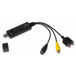Media Tech MT416 videop&uuml;&uuml;dur, RCA isane x3, S-VHS emane, USB 2.0, must