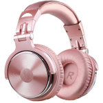 Oneodio Pro10 roosakuldne, 50mm, 32&Omega;, 20-20000Hz, 1600mW, 3.5/6.3mm, Shareport, mikrofon