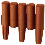 Muru- ja peenra&auml;&auml;ris Palisada 2.7mx h15.5cm g. pruun IPAL5_TERAKOTA Prosperplast