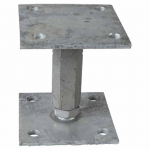 Reguleeritav postiking 100X100X127 / 165 HDG 951645 ESSVE