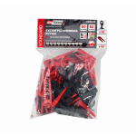 Kiilud ja klambrid plaatimiseks 7-15mm (50+50 tk.) AW30373 AWTOOLS