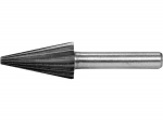 Yato Koonus Terava Peaga P&ouml;&ouml;rlev Fail HSS YT-61718, 55mm, 13mm, HSS 4241, 0-30000 min⁻&sup1;, 6mm, 25mm, teras, alumiinium