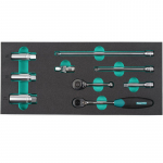 Padrunite komplekt 3/8";, K26057 KAMASA TOOLS