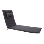 Krēsla pārsegs WICKER 55x195x3cm, tum&scaron;i pelēks T0210942 Allit