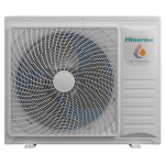Soojustuspumba v&auml;line plokk split t&uuml;&uuml;pi 8 kW v&otilde;imsusega valge Hi-Therma AHW-080HCDS1 Hisense