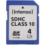 Intenso m&auml;lukaart 3411450 4GB, lugemiskiirus 25 MB/s, klass 10, l&ouml;&ouml;gikindel, temperatuurikindel, r&ouml;ntgenikindel