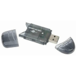 Gembird M&auml;lukaardi lugeja FD2-SD-1 USB 2.0, 13 g, must, toetab MMC, SD, SDHC, SDIO, SDXC