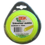 Besk niiduki n&ouml;&ouml;r 9047033, 15m, 2mm, palju k&uuml;lg, t&auml;hekujuline