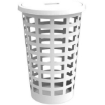Nhg Pesukorv 2718053, 426mm, 426mm, 632mm, 54L, &uuml;mmargune, valge, taaskasutatav, PP