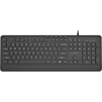 Gembird klaviatuur KB-MCH-05, 1.8m, USB A+C, QWERTY, must, multimeedia klahvid, &otilde;hukesed klahvid