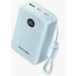 Vention Power Bank FKBL0-C, 20000mAh, 3.85V, 22.5W, 2xUSB Type-C, 1xUSB Type-A, laadib 2 seadet, sinine