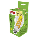 Emos LED pirn FILAMENT A70 ZF5D82, 18 W, 230 V, 2452 lm, 2700 K, E27, 360&deg;, 8 kiipi, D klass