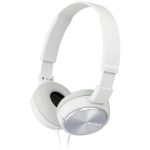 Sony Kokkupandavad k&otilde;rvaklapid MDR-ZX310 KOOD, 24&Omega;, 98dB, 1.2m, Dynaamiline, Valge