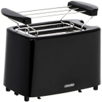 Mesko Toaster MS 3220, 750 W, 2 pesa, plastkorpus, must, 6 pruunimisastet, automaatne v&auml;ljal&uuml;litus