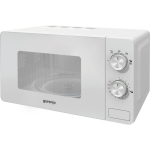 Gorenje Microwave Oven | MO20E1W2 | Free standing | 800 W | 20 L | White