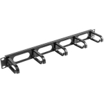 Lanberg Kaabli korraldaja AK-1205-B, 1U, 482,6mm, must, 1 tk